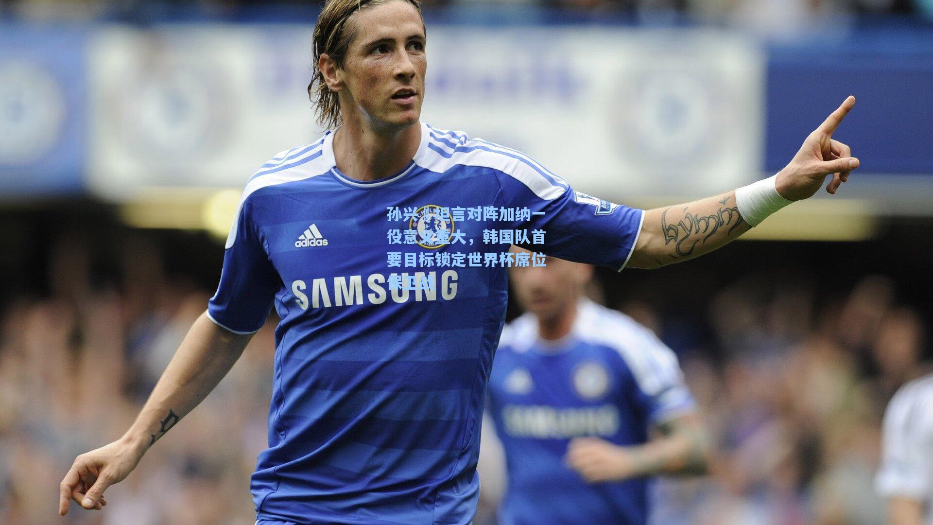 孙兴慜坦言对阵加纳一役意义重大，韩国队首要目标锁定世界杯席位保卫战